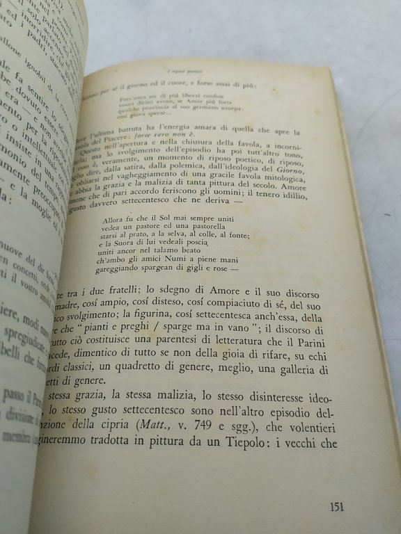 giuseppe petronio parini e l'illuminismo lombardo feltrinelli