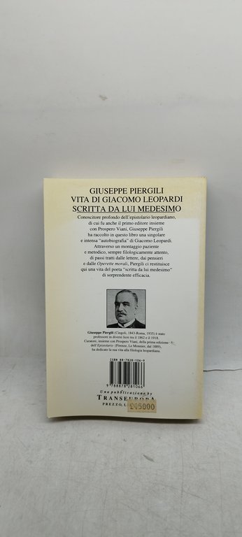 giuseppe piergili vita di giacomo leopardi scritta da lui medesimo