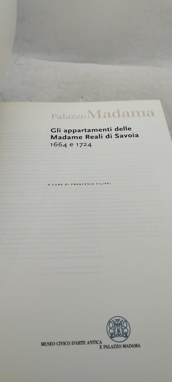 gli appartamenti delle madame reali di savoia 1664 e 1724