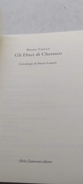 gli ebrei di cherasco