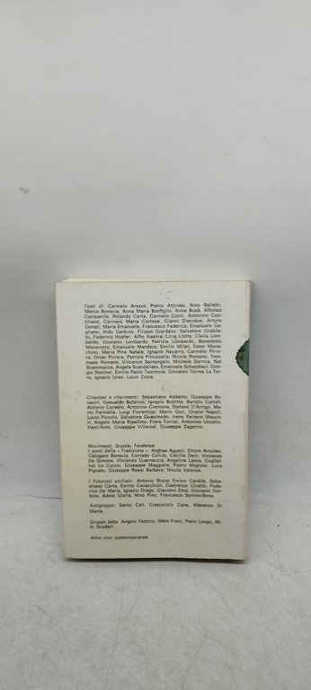 gli eredi del sole rapporto sulla poesia dei sicialiani
