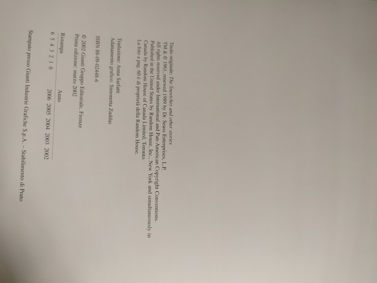 gli snicci e altre storie dr.seuss giunti junior