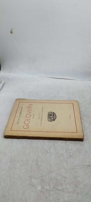 golowin jakob wassermann