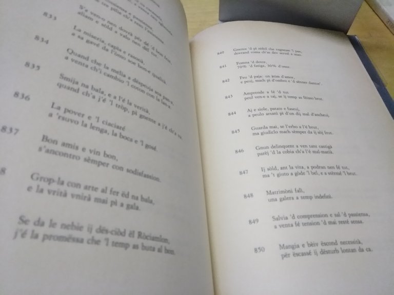 gran e 'd sal proverbi piemonteis