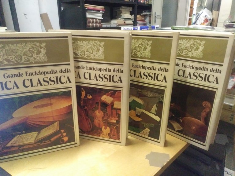 grand enciclopedia della musica classica 4 volumi armando curcio editore