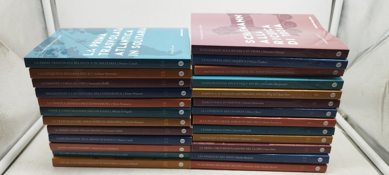 grandi imprese della storia 25 volumi corriere della sera