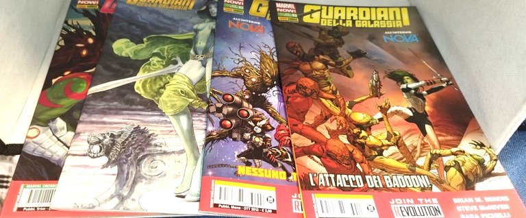 guardiani della galassia panini comics 24 numeri