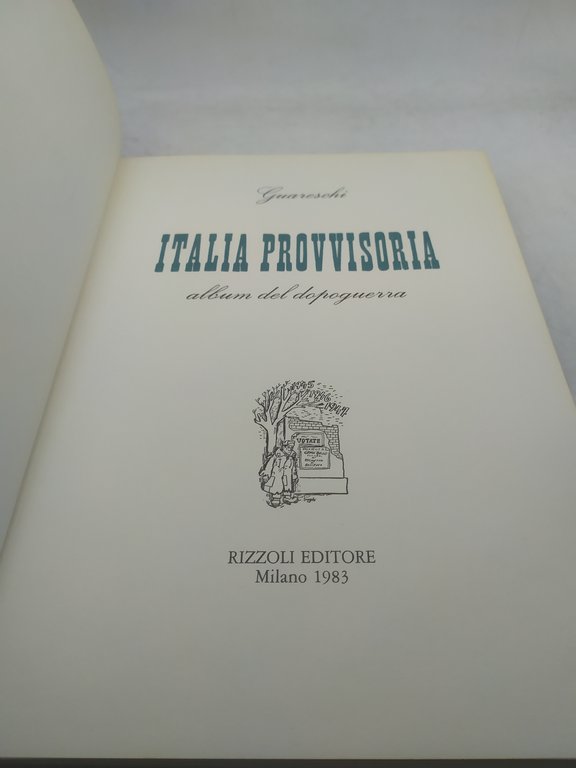 guareschi itallia provvisoria rizzoli 1983