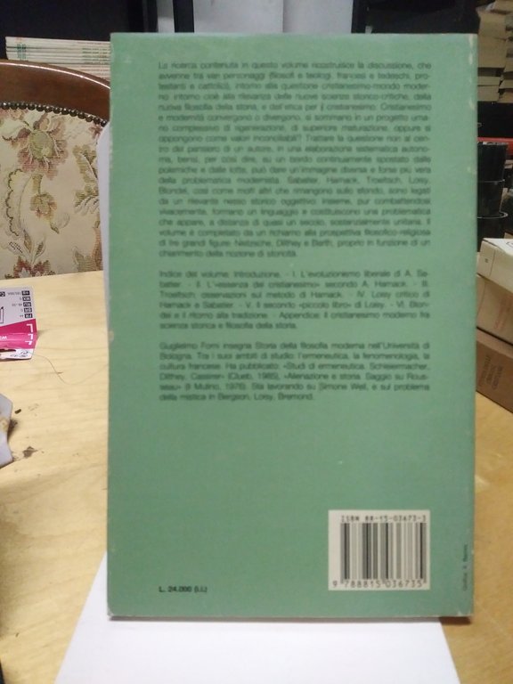 guglielmo forni l'essenza del cristianesimo il problema ermeneutico nella discussione …