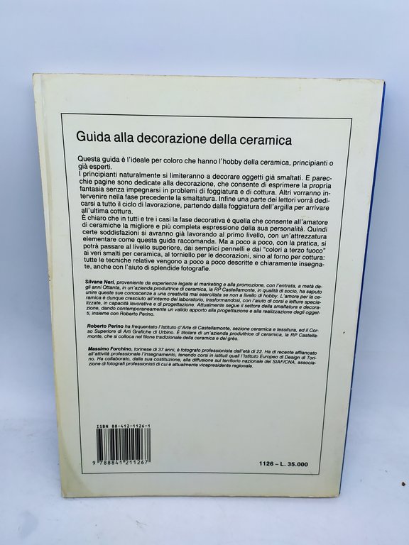 guida alla decorazione della ceramica tecnica e arte de vecchi …