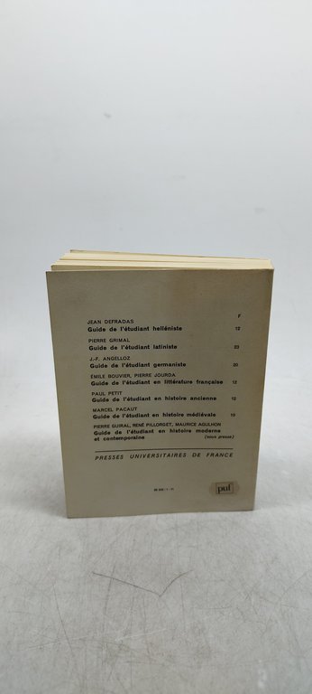 guide de l'etudiant latiniste