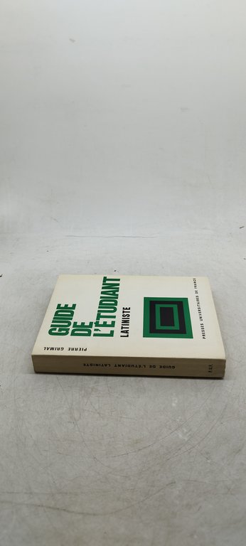 guide de l'etudiant latiniste