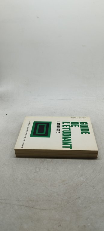 guide de l'etudiant latiniste