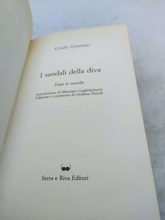 guido gozzano i sandali della diva tutte le novelle biblioteca …