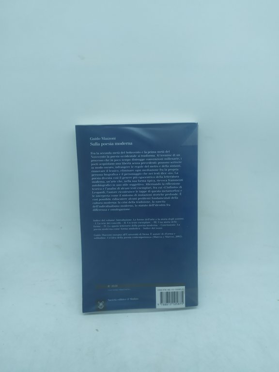 guido mazzoni sulla poesia moderna il mulino
