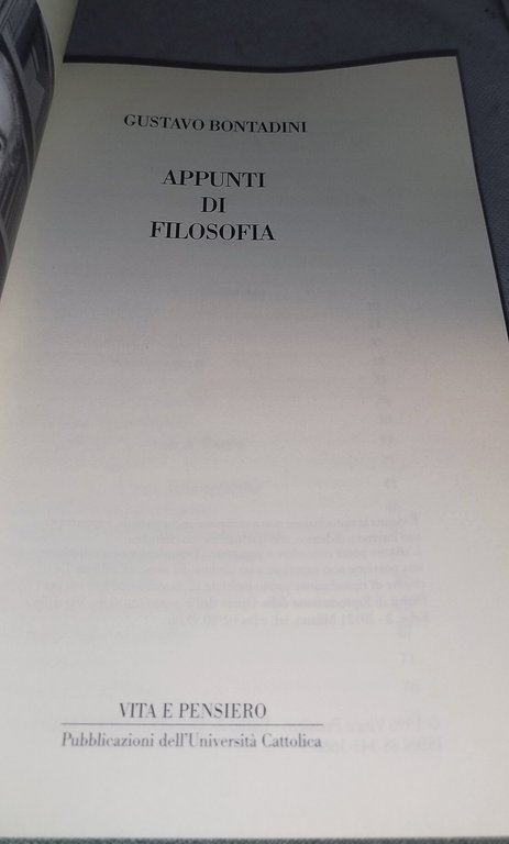 gustavo bontadini appunti di filosofia | Immagine Gallery 8