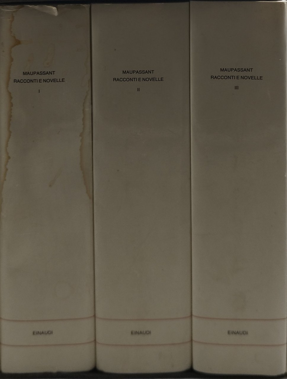 guy de maupassant racconti e novelle einaudi