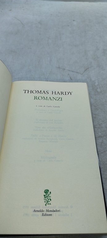 hardy romanzi meridiani mondadori