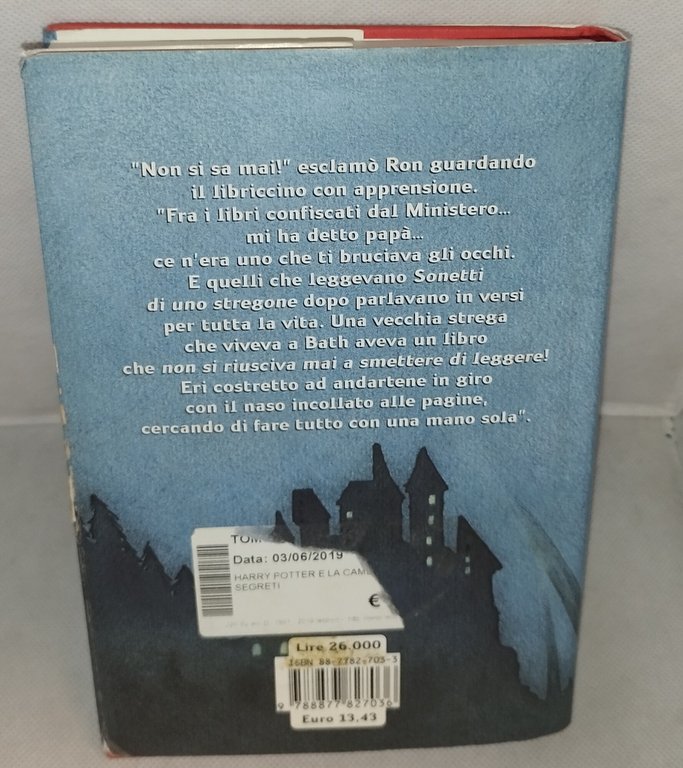 harry potter e la camera dei segreti salani seconda ristampa …