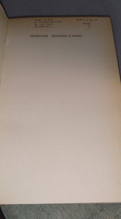 heidegger esistenza e sacro umberto regina | Immagine Gallery 5