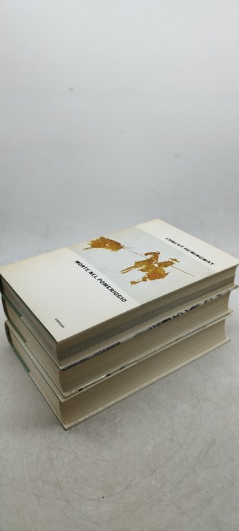 hemingway cofanetto 3 volumi einaudi