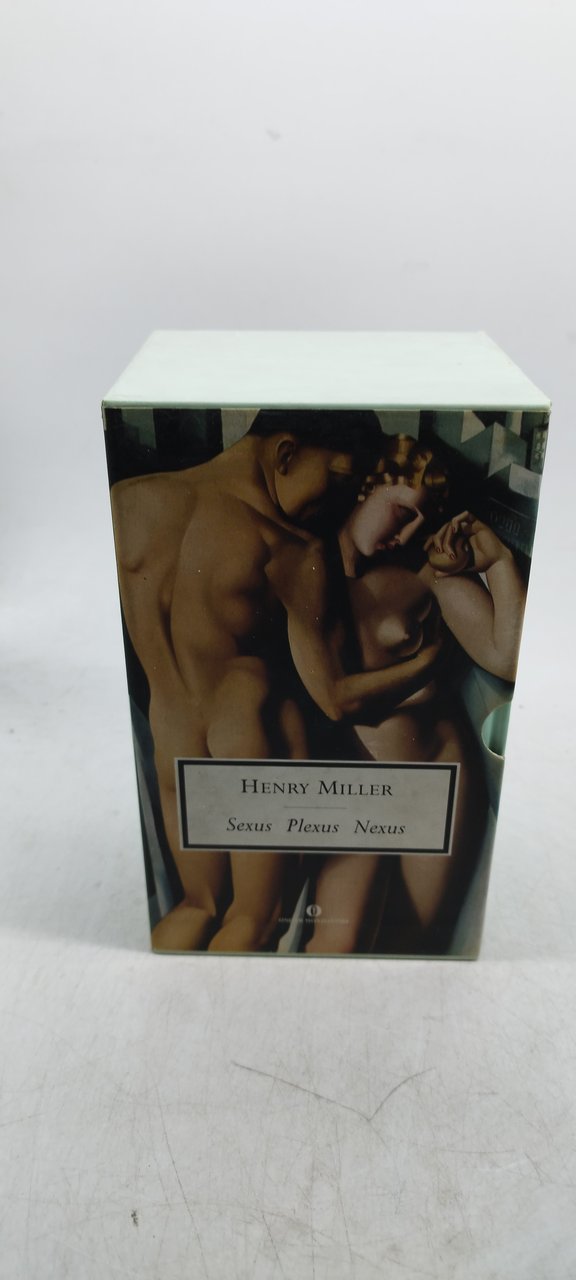 henry miller sexus plexus nexus oscar mondadori 3 volumi
