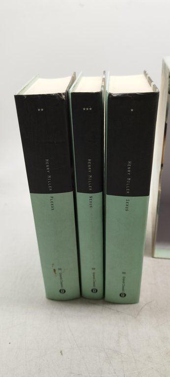 henry miller sexus plexus nexus oscar mondadori 3 volumi