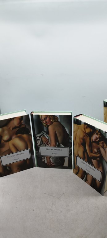 henry miller sexus plexus nexus oscar mondadori 3 volumi