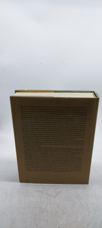 Histoire de Genève troisieme édition mise à jour