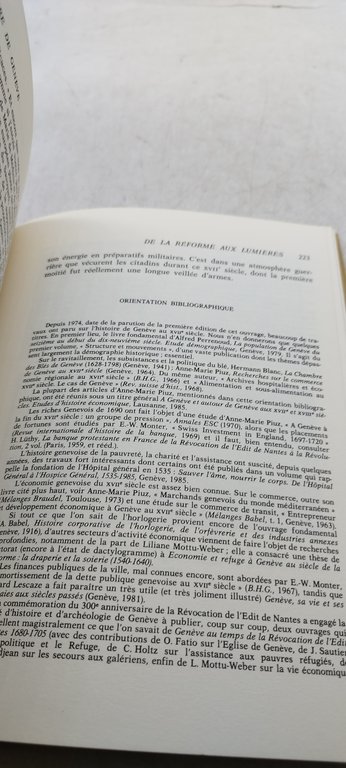 Histoire de Genève troisieme édition mise à jour