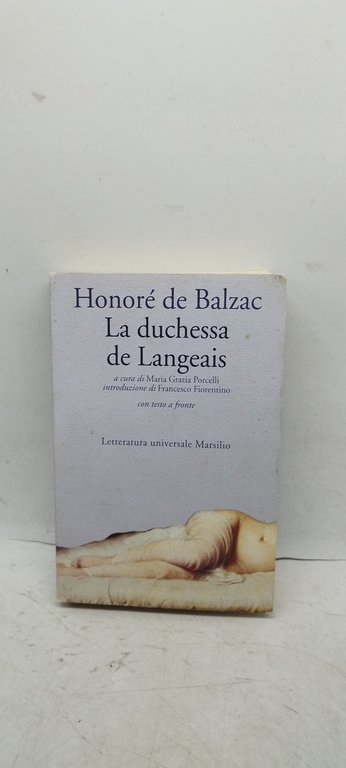 honorè de balzac la duchessa de lngeais