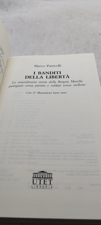 i banditi della libertà marco patricelli