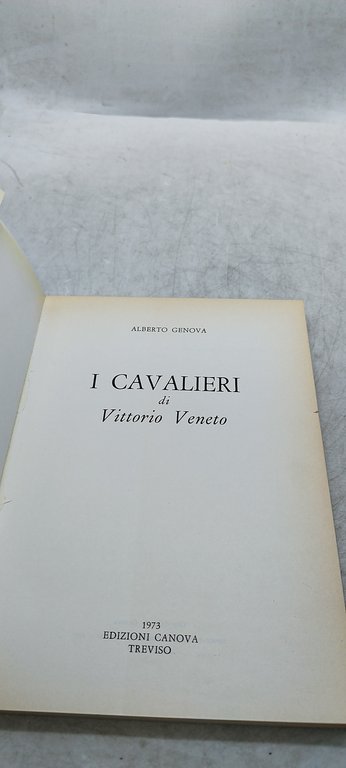 i cavalieri di vittorio veneto canova