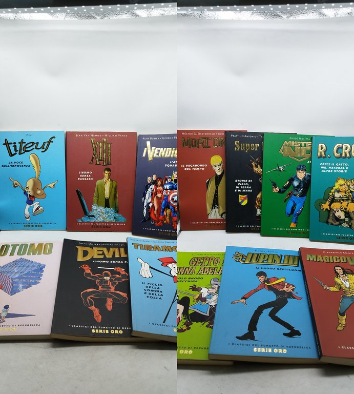 i classici del fumetto di repubblica serie oro 1-65