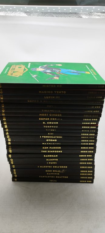 i classici del fumetto di repubblica serie oro 1-65