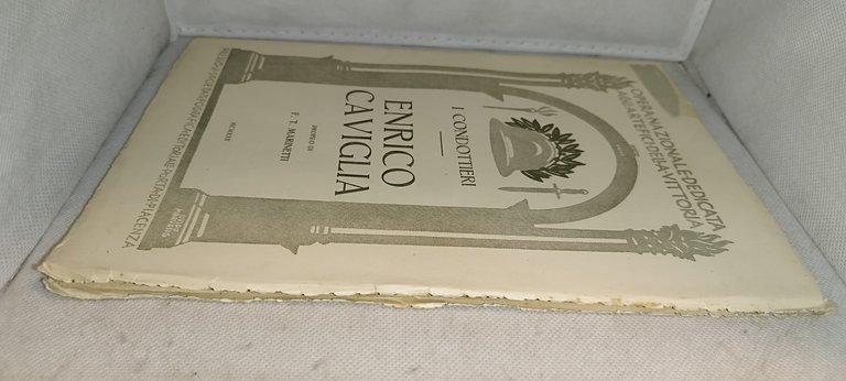 i condottieri enrico caviglia profilo di f .t marinetti