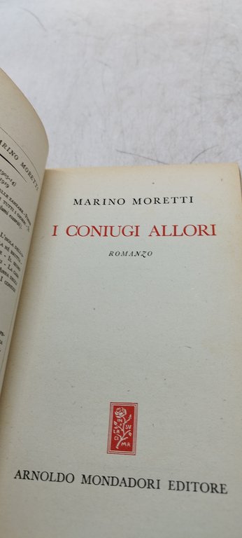 i coniugi allori marino moretti