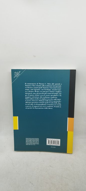 I e II timoteo tito thomas c oden claudiana