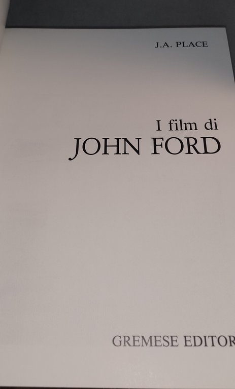 i film di john ford j.a.place | Immagine Gallery 5