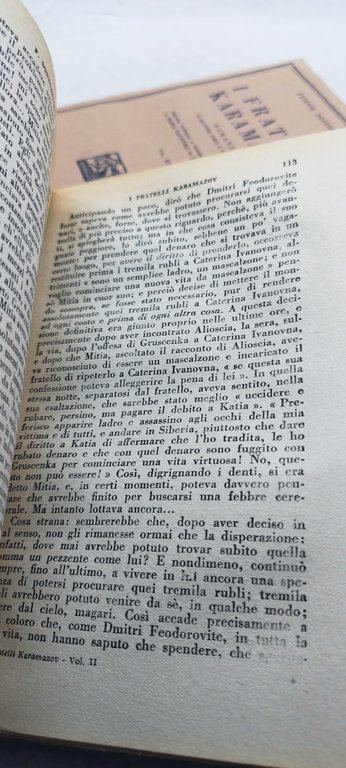 i fratelli karamazov feodor dostojevskij 3 volumi