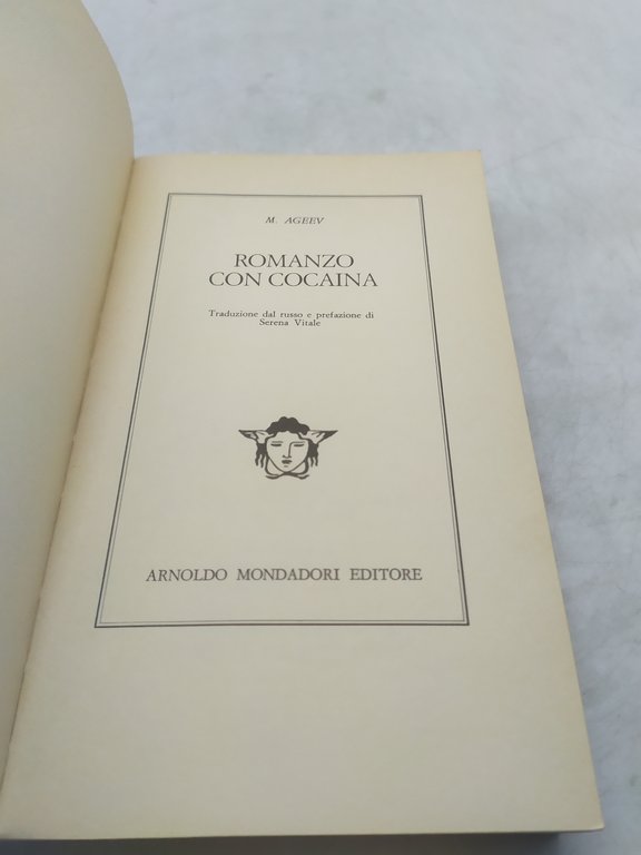 i libri della medusa romanzo con cacaina mondadori 1984