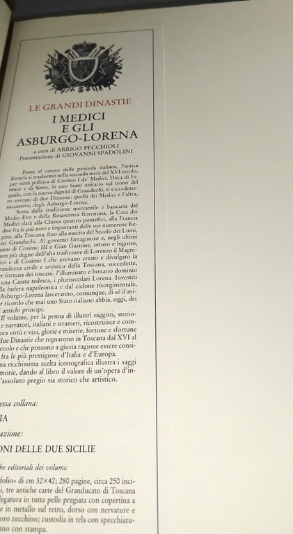 i medici e gli asburgo lorena arrigo pecchioli editalia