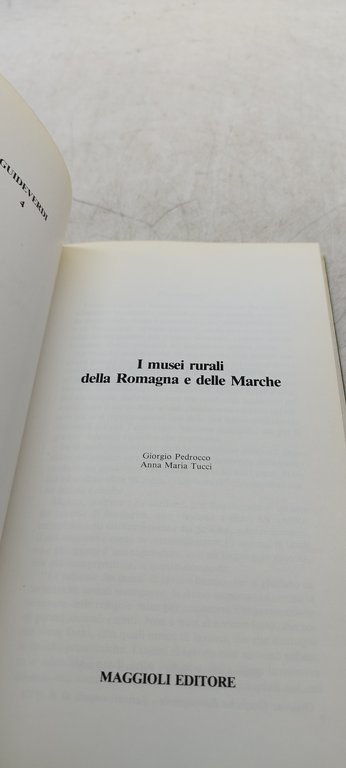 i musei rurali della romagna e delle marche maggioli editore