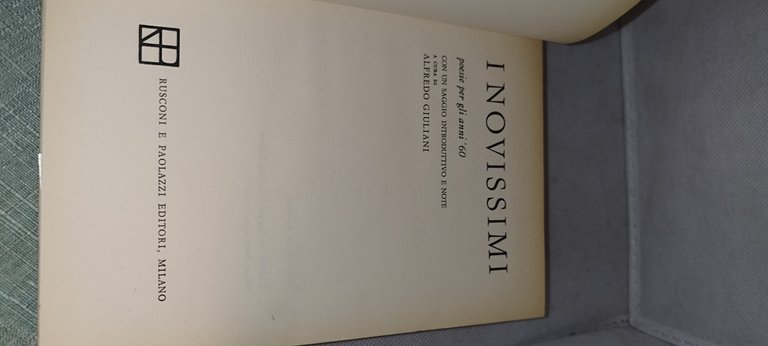 i novissimi poesia per gli anni 60 | Immagine Gallery 8
