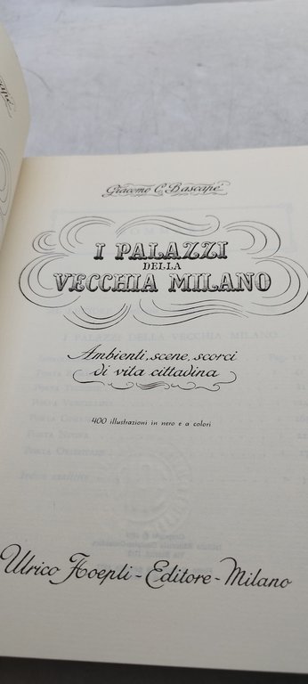 i palazzi della vecchia milano hoepli