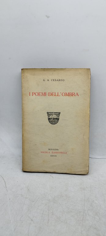 i poemi dell'ombra zanichelli