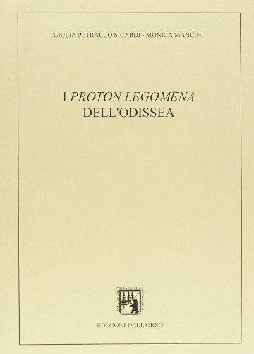 I proton legomena dell'Odissea