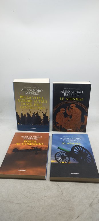 i romanzi storici di alessandro barbero la repubblica 4 volumi