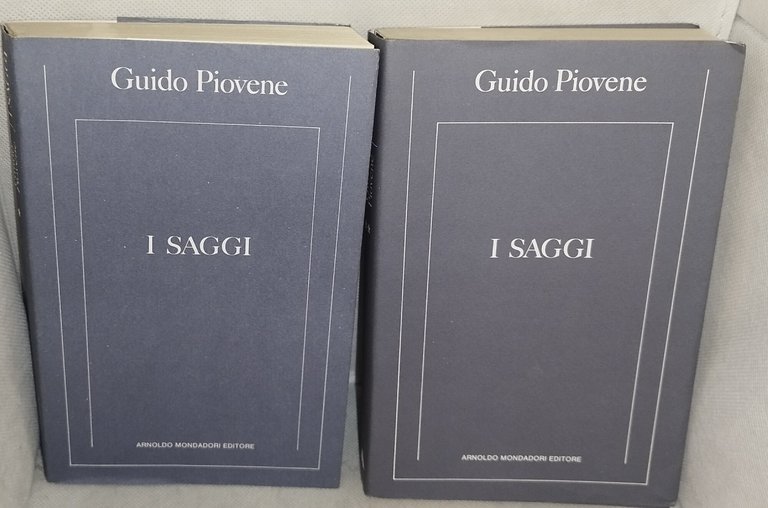 i saggi guido piovene 2 volumi mondadori | Immagine Gallery 4