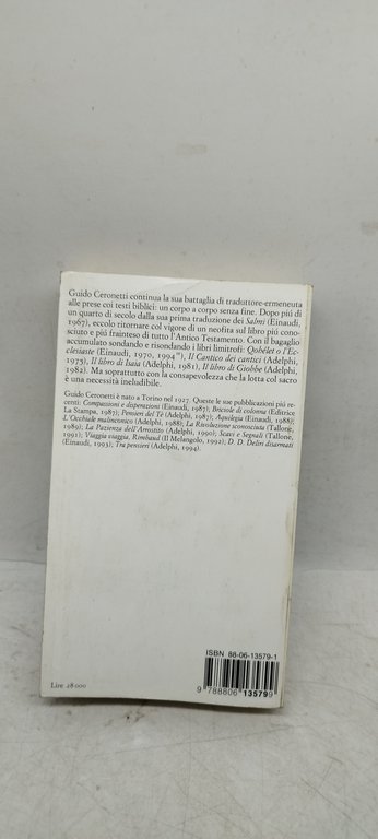 i salmi a cura di guido ceronetti einaudi
